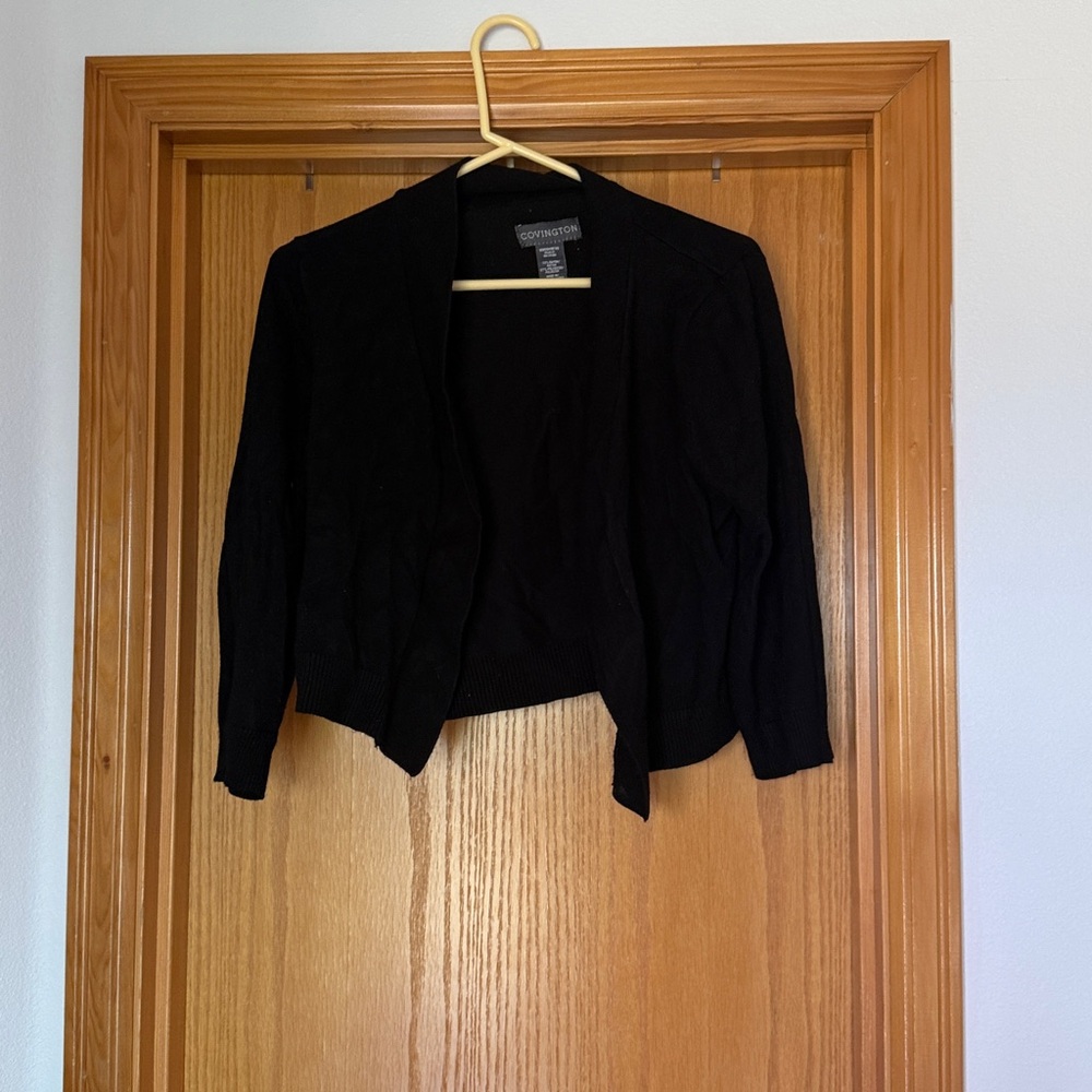 Covington Black Knit Sweater